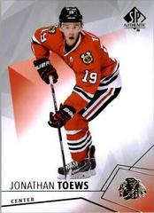 Jonathan Toews Hockey Cards 2015 SP Authentic Prices
