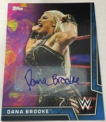 Dana Brooke [Blue Autograph] #11 Wrestling Cards 2018 Topps WWE Women's Division Prices