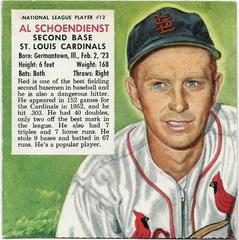 Al Schoendienst Baseball Cards 1953 Red Man Tobacco Prices