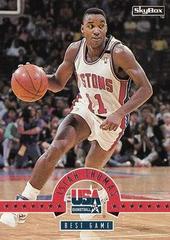 Isiah Thomas #45 Basketball Cards 1994 Skybox USA Basketball Prices