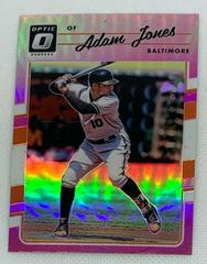 Adam Jones [Pink] #72 Baseball Cards 2017 Panini Donruss Optic Prices