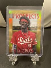 Elly De La Cruz [Gold] Baseball Cards 2023 Bowman Modern Prospects Prices