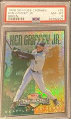 Ken Griffey Jr. [Green] #39 Baseball Cards 1998 Donruss Crusade Prices