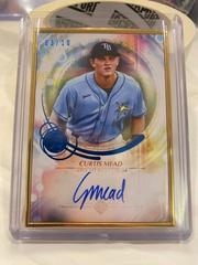 Curtis Mead [Blue] Baseball Cards 2022 Bowman Transcendent Autographs Prices