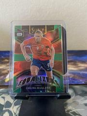 Erling Haaland [Green] Soccer Cards 2022 Panini Select FIFA Equalizers Prices