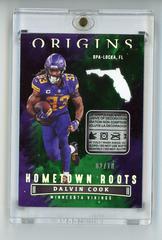 Dalvin Cook [Green] Football Cards 2022 Panini Origins Hometown Roots Prices