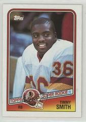 Timmy Smith Football Cards 1988 Topps Prices