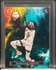 Kahleah Copper [Teal] #1 Basketball Cards 2023 Panini Origins WNBA Prices