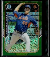 Noah Syndergaard [Purple Shimmer Refractor] #FFMNS Baseball Cards 2015 Bowman Chrome the Farm's Finest Minis Prices