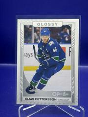 Elias Pettersson #R-38 Hockey Cards 2023 Upper Deck OPC Glossy Prices