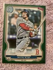 Mookie Betts [Green] Baseball Cards 2020 Topps Gypsy Queen Prices