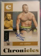 Joe Coffey [Gold] #CS-JCF Wrestling Cards 2022 Panini Chronicles WWE Signatures Prices