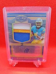 Quentin Johnston [Gold] #RPA-8 Football Cards 2023 Panini Plates and Patches Rookie Patch Autographs Prices