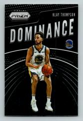 Klay Thompson Basketball Cards 2019 Panini Prizm Dominance Prices