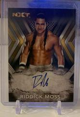 Riddick Moss Wrestling Cards 2017 Topps WWE NXT Autographs Prices