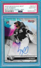 Luis Robert [Refractor] Baseball Cards 2020 Bowman's Best of 2020 Autographs Prices