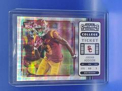 Jordan Addison [Pink] #14 Football Cards 2023 Panini Chronicles Draft Picks Contenders College Ticket Prices