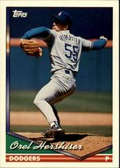 Orel Hershiser #460 Baseball Cards 1994 Topps Prices