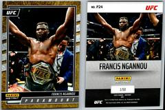 Francis Ngannou [Gold] #P24 Ufc Cards 2022 Panini Instant UFC Paramount Prices