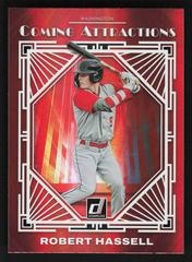 Robert Hassell #CA30 Baseball Cards 2023 Panini Donruss Coming Attractions Prices