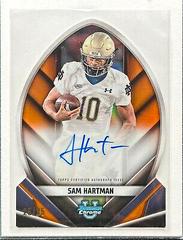 Sam Hartman [Orange] Football Cards 2023 Bowman Chrome University Future of Autographs Prices