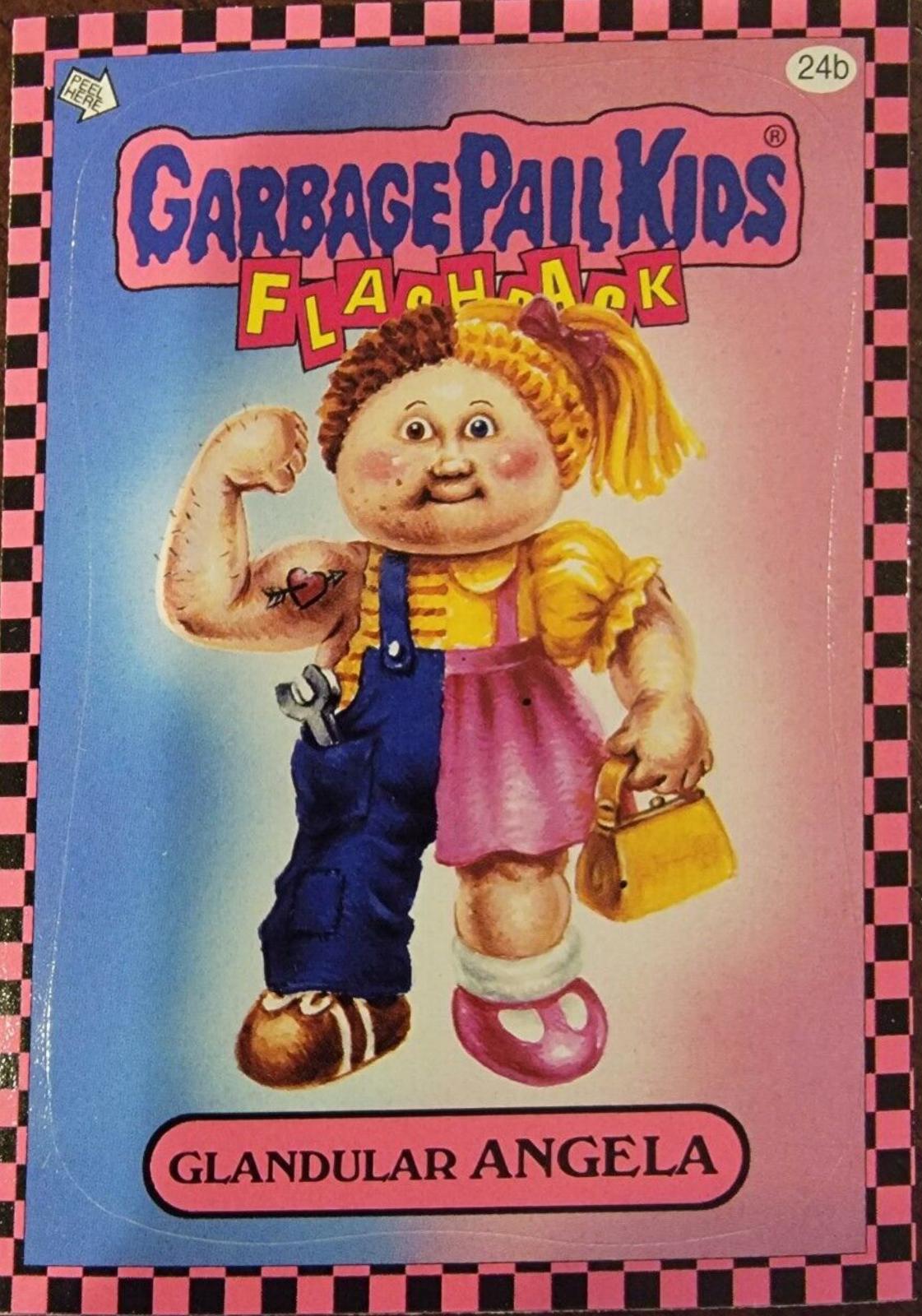 Glandular ANGELA [Pink] #24b 2010 Garbage Pail Kids