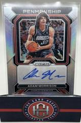 Adam Morrison [Silver] #PNM-AMO Basketball Cards 2022 Panini Prizm Penmanship Autographs Prices