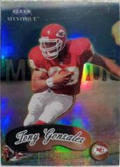 Tony Gonzalez #21 Football Cards 1999 Fleer Mystique Prices