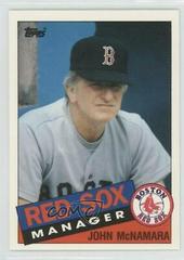 John McNamara #84T Baseball Cards 1985 Topps Traded Prices