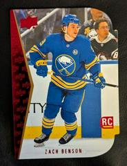 Zach Benson [Red] #RDT-16 Hockey Cards 2023 Upper Deck 1994-95 Rookie Die-Cuts Prices