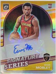 Evan Mobley [Holo] #SS-EMB Basketball Cards 2021 Panini Donruss Optic Signature Series Prices
