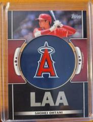 2023 Topps Series 1 Shohei Ohtani City Connect Cap Patch Relic #CC-SO