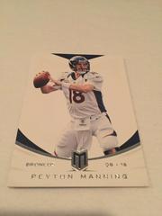 Peyton Manning Football Cards 2013 Panini Momentum Prices