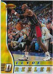 Clyde Drexler [Atomic Refractor] Basketball Cards 1996 Bowman's Best Prices