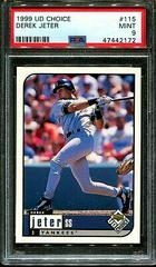 Derek Jeter Baseball Cards 1999 UD Choice Prices