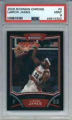 LeBron James #3 Basketball Cards 2008 Bowman Chrome Prices