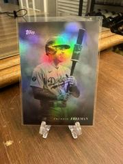 Freddie Freeman [Rainbow Foil] #92 Baseball Cards 2022 Topps Black and White Prices