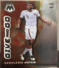 Abdulaziz Hatem #13 Soccer Cards 2021 Panini Mosaic Road to FIFA World Cup Give and Go Prices
