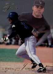 Chris Jones #42 Baseball Cards 1993 Flair Prices
