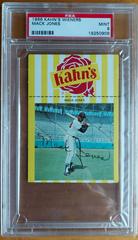 Mack Jones Baseball Cards 1966 Kahn's Wieners Prices