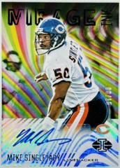 Mike Singletary [Black] #MI-MS Football Cards 2021 Panini Illusions Mirage Ink Autographs Prices