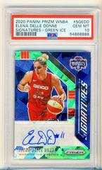 Elena Delle Donne [Prizm Green Ice] Basketball Cards 2020 Panini Prizm WNBA Signatures Prices