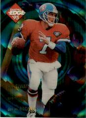 John Elway Football Cards 1995 Collector's Edge Edgetech Prices