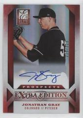 Jonathan Gray [Red Ink Signature] Baseball Cards 2013 Panini Elite Extra Edition Prices