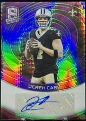 Derek Carr [Hyper] #11 Football Cards 2023 Panini Spectra Signature Prices