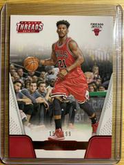 Jimmy Butler [Red] Basketball Cards 2016 Panini Threads Prices