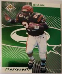 Corey Dillon [Green] #17 Football Cards 1998 Upper Deck UD Choice Starquest Prices