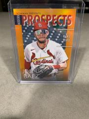 Joshua Baez [Orange] Baseball Cards 2023 Bowman Modern Prospects Prices