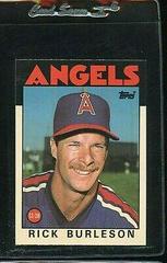 Rick Burleson Baseball Cards 1986 Topps Traded Tiffany Prices