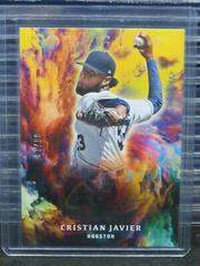 Cristian Javier [Gold Gold Ink] Baseball Cards 2021 Panini Chronicles Origins Signatures Prices